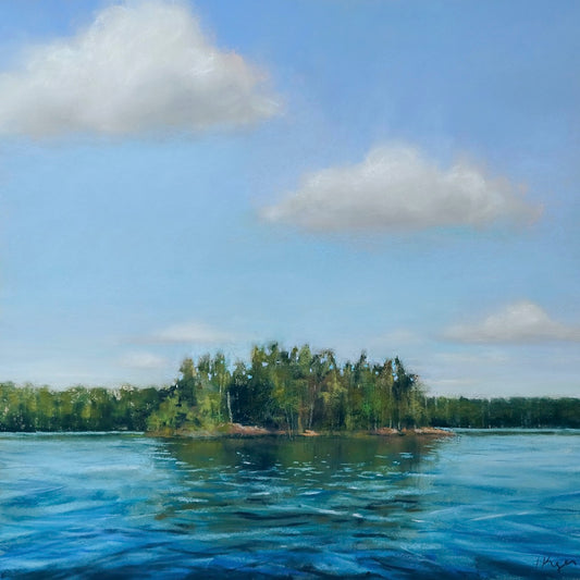 'Island on the lake'