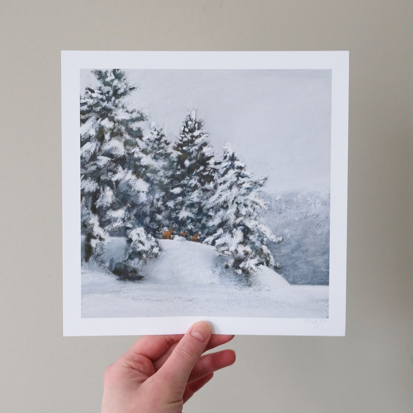 Quiet season Print